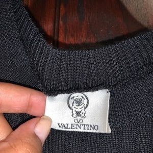 Vintage Valentino Belted Checkerboard Dress